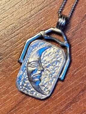 Mercii Sun & Moon Necklace Dusk Till Dawn Celestial Pendant Astrology Jewelry